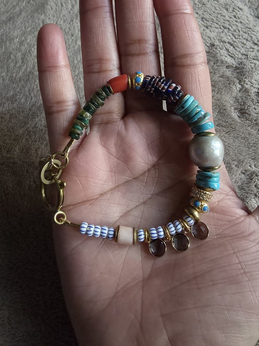 NEW Meredith Waterstraat Beaded Bracelet